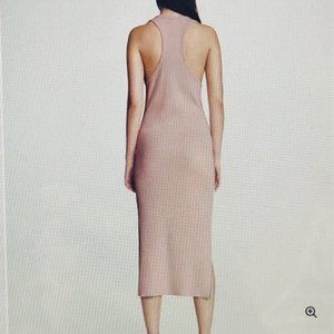 rag & bone lavender rib midi dress